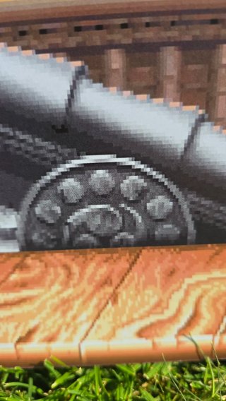 Street Fighter II Stage Ryu Pixel Art Poater A3