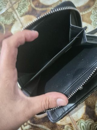 Cartera Paco Martinez acolchada negra