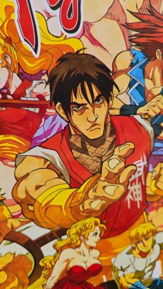 Final Fight Fan Art Poster A3