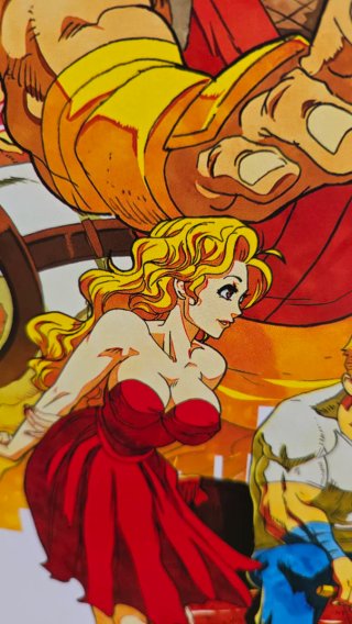 Final Fight Fan Art Poster A3
