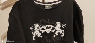 Camiseta D&G Dolce & Gabbana Negra