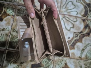Cartera monedero Paco Martinez blanca