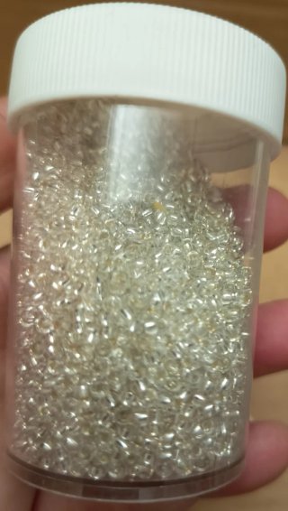 Rocalla brillante blanca 79.53 gr