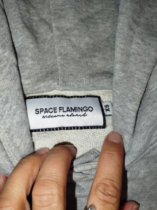 Sudadera Mujer Space Flamingo