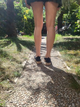 Espadrillas VESTANTE Roma Crochet Nero