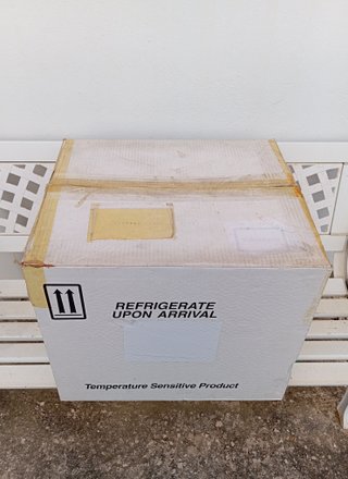 Caja isotérmica para transporte de frío