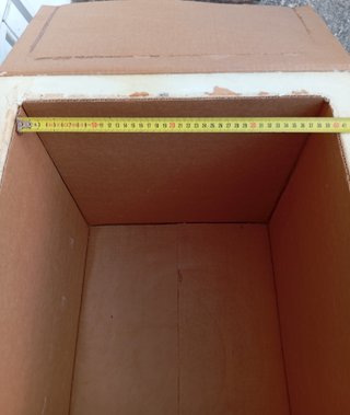 Caja isotérmica para transporte de frío