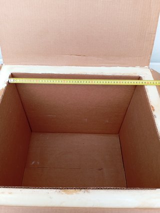 Caja isotérmica para transporte de frío