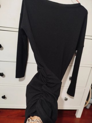 Vestido negro mujer