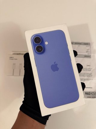 iPhone 16 + Cable carga tipo C