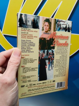 Dvd. Proceso a Mariana Pineda. Pepa Flores. RTVE