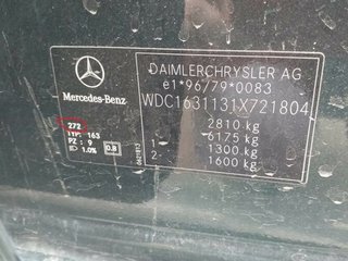 Llanta mercedes-benz e-17x8.5j52dot clase m 383530