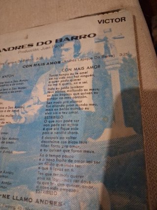 Lote 2 Vinilos EP Andres Do Barro RCA Victor