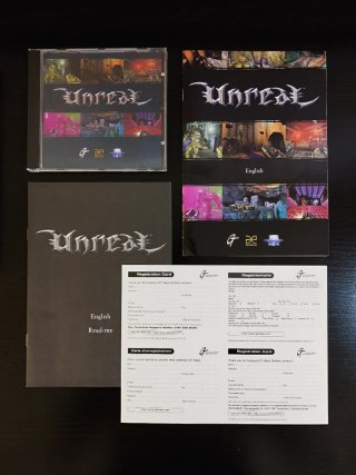 Unreal Big Box PC CD-ROM Completo CIB Inglés