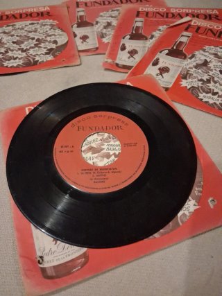 Lote 9 Discos Vinilo EP Fundador