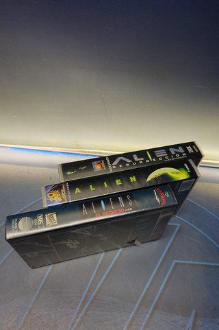 3 VHS Alien, Aliens El Regreso, Resurrección