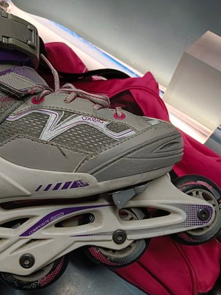 Patines en línea oxelo talla 32-35