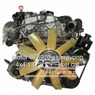 motor 673910 SsangYong 1.6 diésel turb Ref:8016355