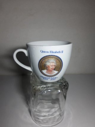 Taza Reina Isabel II Diamante Jubileo