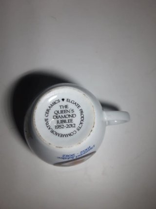Taza Reina Isabel II Diamante Jubileo