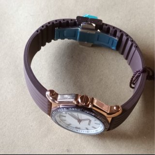 Reloj Mercury Mujer Dorado y Marrón