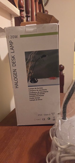 Lámpara Escritorio Halógena 20W