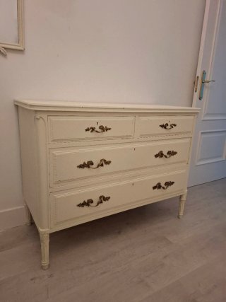 Cómoda Vintage Madera Maciza
