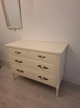 Cómoda Vintage Madera Maciza
