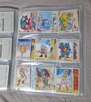 COLECCION COMPLETA SIN PEGAR HEMAN-PANINI-1983