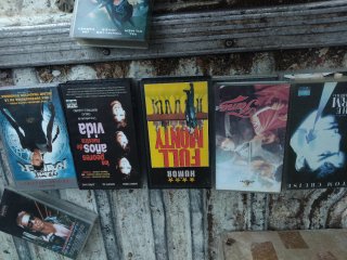 Películas VHS X-Men, Misión a Marte, Jurassic Park