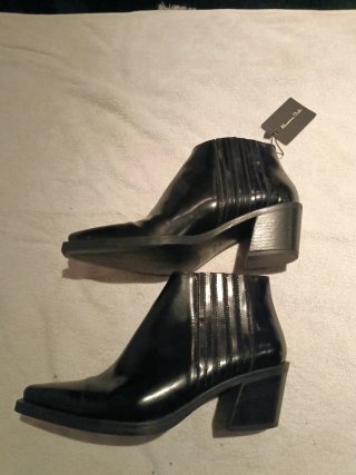 Botines Massimo Dutti Negro Talla 37