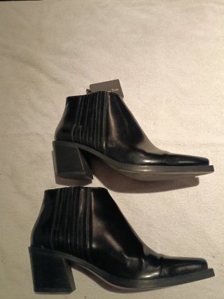 Botines Massimo Dutti Negro Talla 37