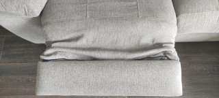 Sofá chaise longue 288 gris +2 relax motorizados