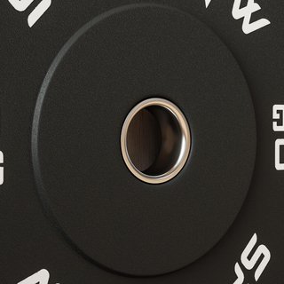 Conjunto 2 Discos de Peso 2X5/10/20 Kg de Goma, Discos para Gimnasio y Casa con Agujero de 5 Cm para Mancuernas y Barras