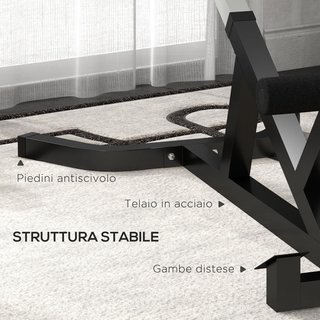 Banco Romano Multifuncional, Silla Romana Con Altura Ajustable para Hiperextensiones de Espalda, Banco de Abdominales Pesas Fitness para Entrenamiento en Casa, Capacidad 120Kg