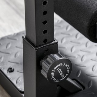 Macchina Squat 3 in 1, Macchina per Deep Sissy Squat, Sit up, Push up, Regolabile, Acciaio, Multifunzione, per Fitness, Allenamento, Leg Press, Addominali e Flessioni