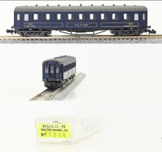 IBERTREN - coche RUCO - 25008 - escala N - RAREZA