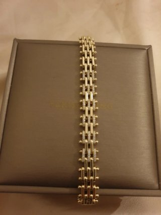 Pulsera chapada oro 18k envío gratis