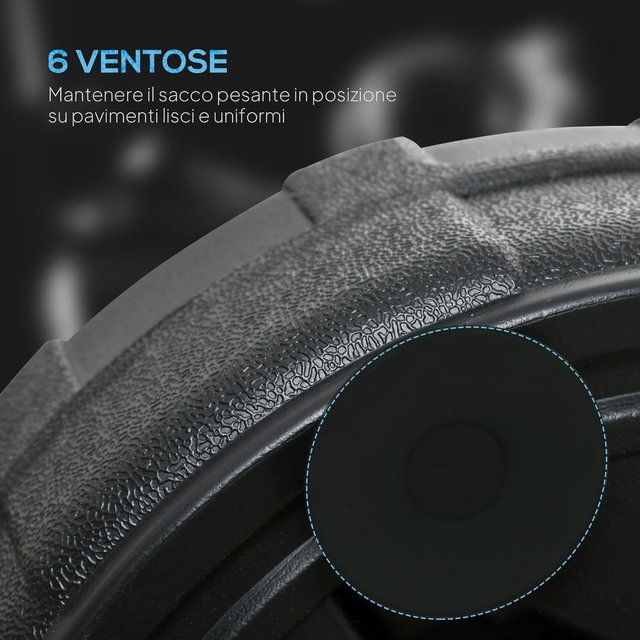 Bola de Boxeo de Suelo para Adultos, Pungiball de Suelo con Base Rellenable y Ventosas, Altura Ajustable, Speed Bag para Gimnasio en Casa y Palestra