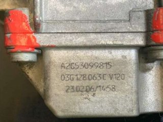 Caja mariposa volkswagen 03g128063c golf 1.9 61294