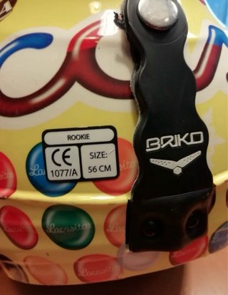 Casco de esquí Briko Rookie infantil