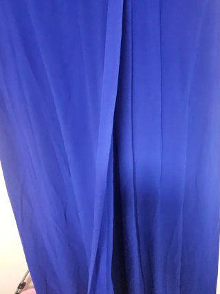 Vestido de fiesta azul