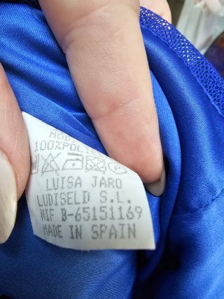 Vestido de fiesta azul