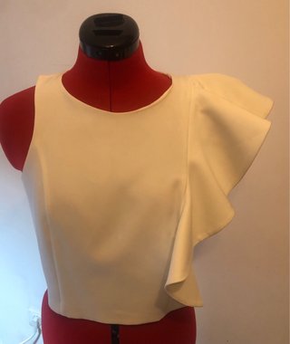 Top fiesta blanco roto El Corte Inglés T38
