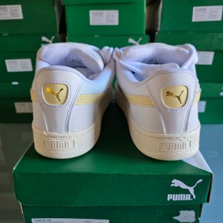 Puma Suede XL Blancas y crema vainilla T42 nuevas