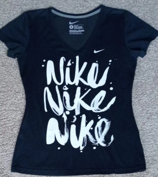 Camiseta Nike Talla S Negra