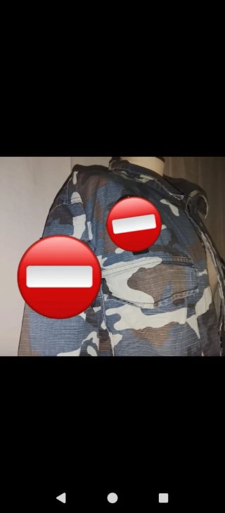 Uniforme Policia camuflaje antiguo
