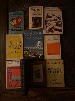 4 kilos literatura Española a 10 euros
