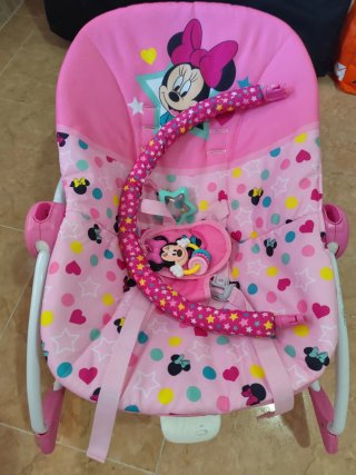 Hamaca para bebé Minnie Mouse