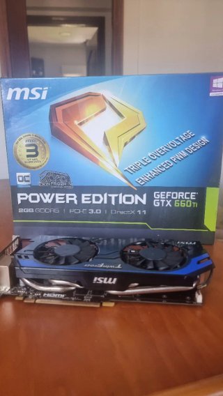 Tarjeta Gráfica MSI GTX 660 Ti 2GB Twin Frozr IV